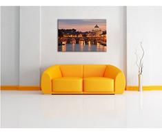 InstyleArt Place Saint-Pierre du Vatican Stampa su Tela 100x70 cm Artistica murale