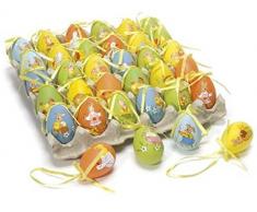 IDEA DECORAZIONI PASQUALI, UOVA DECORATIVE 60, UOVA PASQUA DECORATA DA APPENDERE, UOVA PASQUALI , DECORAZIONI PASQUALI