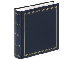 Walther Design ME-139-L Album Ad Inserimento per Bambini per 200 Foto, PVC, Blu, 13 x 18 cm