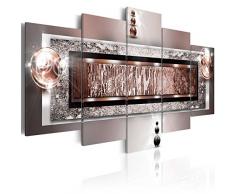 B&D XXL murando - Moderno Quadro su Acrilico Vetro 200x100 cm - 5 Parti - Quadro – Stampa in qualita Fotografica a-C-0032-k-n