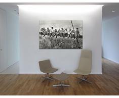 1art1 New York - Pranzo in Cima A Un Grattacielo, 1932 Stampa su Tela (120 x 80cm)