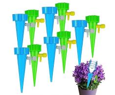 Irrigazione Goccia Automatica,20 Pezzi Set di Irrigazione Automatica,Regolabile Irrigazione Automatica Vasi Sistema,Kit Per Irrigazione a Goccia Regolabile Per Piante Da Interni Ed Esterni