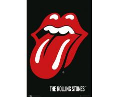 Grupo Erik LP1667 Poster The Rolling Stones Lips, carta, Multicolore, 91 x 61,5 x 0,1 cm
