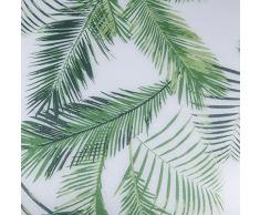 Venilia Pellicola per finestre Vitrostatic 54332-Pellicola Decorativa, Vetro Smerigliato, per Cabina Doccia, Trasparente, 45 cm x 1,5 m, 200 µm (Spessore: 0,2 mm), Foglie di Palma