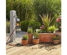 Gardena Start Set per Vasi M Automatic, Il Pratico Start Set Sistema Micro-Drip con Computer per Irrigazione per 7 Vasi e 3 Fioriere, 13002-20