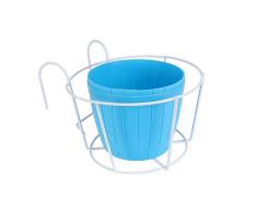 MUSISALY 1 Set Appeso Fiore Stand Muro Vaso Di Fiori Fioriere AllAperto Vaso Fiori Verde Ferro Appeso Vaso Di Fiori Fioriera Titolare Appeso Fioriera Cestino Fiore Vaso Di