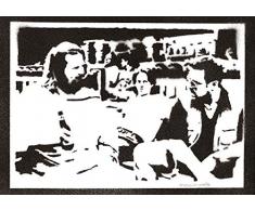 Quadri Moderni Soggiorno The Big Lebo. Poster Cinema Handmade Graffiti Street Art - Aesthetic Artwork