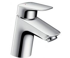hansgrohe Logis Miscelatore monocomando lavabo 70 con saltarello, cromo, 71070000