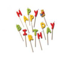 Set candele Buon Compleanno Winnie the Pooh