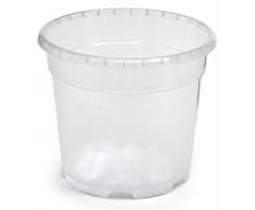 Vaso trasparente per orchidee 14x12,5 cm (n.1 pezzi), ditta Arca