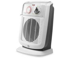 DeLonghi HBC 3052T Termoventilatore Caldobagno, 3 Potenze 800/1400/2200 W, 2200 W, 43 Decibel, Bianco