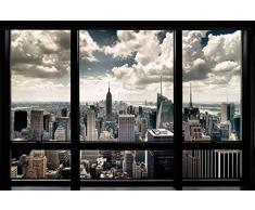 Grupo Erik PP32627 Poster New York Window, carta, Multicolore, 91 x 61,5 x 0,1 cm