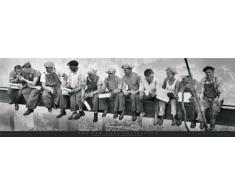 GB Eye LTD, New York, Men on Girder, Poster Porta, 53 x 158 cm