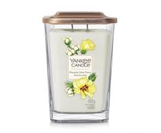 YANKEE CANDLE Elevation Collection, Candela profumata a fiori di cotone in fiore, 552 gr