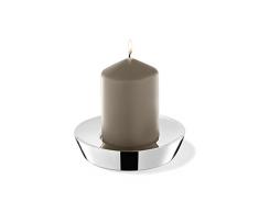 Zack, modello 40689 Cuedo - Candeliere, in acciaio inox lucido