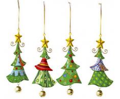 small foot company 5147 Oggetti da Appendere di Metallo, Albero Di Natale