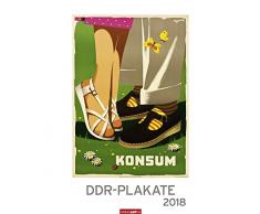 Calendario da parete 2023, formato XXL con noti poster DDR, formato verticale, 46 x 55 cm