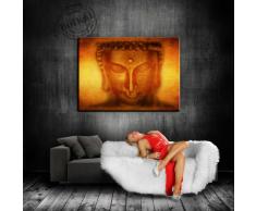 Quadro su Tela Buddha immagine 100 x 70 cm/tela montata su telaio/tela foto, tele, Poster, Pop Art quadro, Arte - decorazione foto