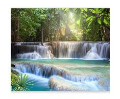 murando Carta da parati 200x140 cm Fotomurali in TNT Murale alla moda Decorazione da Muro XXL Poster Gigante Design Carta per pareti cascata c-A-0006-a-b