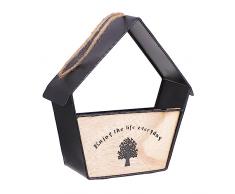 Artibetter 1Pc In Ferro Battuto Appeso Cesto Di Fiori Appeso A Parete Vaso Di Fiori Fioriere Balcone Vasi Di Fiori Appesi Staffa Per Piante Interno Vaso Parete Appeso Vaso Fiori