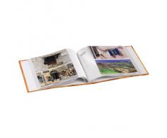 Hama Album Porta Foto Singo, 200 Foto 10x15, Colore Arancione