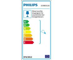 Philips Lighting Creek Lampada da Parete da Esterno, Lanterna Up, Alluminio, Bianco