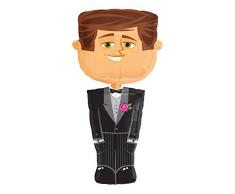 Palloncino Air Walker Groom sposo Matrimonio