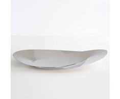 Alessi ABI06 Octave Centrotavola Ovale, Acciaio Inossidabile 18/10, Lucido
