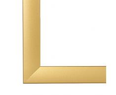 Cornice, Cornici dei quadri, portafoto OLIMP, 30x70 cm o 70x30 cm in ORO, normale vetro artificiale (A-Pet), senza antiriflesso cornice in MDF rivestiti di un foglio decorativo, 35 mm di larghezza