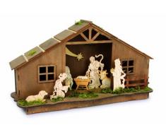 Legler Casa Presepe Lampada, Legno