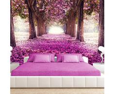 murando Carta da parati 250x175 cm Fotomurali in TNT Murale alla moda Decorazione da Muro XXL Poster Gigante Design Carta per pareti fiori alberi c-A-0031-a-d