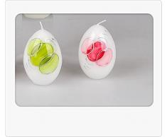 Exclusive Uova candela Swing 9 cm 1 pezzi regali a Pasqua decorazioni pasquali