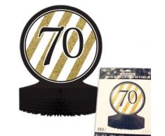 Centrotavola, Decorazione da tavola 70 Black and Gold