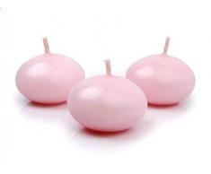 Subito disponibile 50 Candele galleggianti Rosa Candela Galleggiante 50 PZ