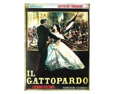 KUSTOM ART Poster da Parete Serie Locandine Film Famosi (Il Gattopardo) Senza Cornice. Stampa Artistica su Carta Patinata 40x30 cm