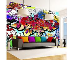 murando Carta da parati 350x256 cm Fotomurali in TNT Murale alla moda Decorazione da Muro XXL Poster Gigante Design Carta per pareti Graffiti f-A-0018-a-b