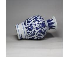 cinese blu e bianco porcellana vaso per fiori