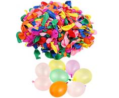 GOLDGE 1200 Palloncini dAcqua, Colorato Fluorescente Palloncini, Outdoor Party Piscina Spiaggia Giardino Palloncini Giocattoli, Facile da Riempire