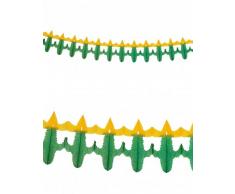 Ghirlanda di carta con cactus
