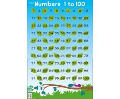 Numbers 1 - 100 (Collins Children’s Poster)