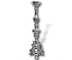 Candeliere chiesa portacandela 60cm alu stile antico