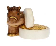 THUN - Statuina Presepe Cavallo con Macina - Decorazioni Natale Casa - Linea Presepe Giubileo - Ceramica - 12 x 11,5 x 8,7 cm