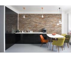 poster gigante - Brick-lined-wall