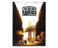 KUSTOM ART Poster da Parete Serie Locandine Film Famosi (Cera Una Volta in America) Senza Cornice. Stampa Artistica su Carta Patinata 40x30 cm