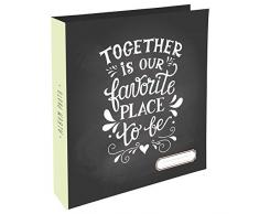 WEB2O - Album fotografico, grande formato, collezione famiglia, per 500 foto, 10 x 15 cm