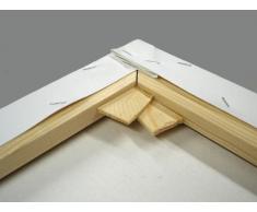 WOW - Top offerta! City Stampa su 3 teilig (100 x 70 cm City-fuga) modern Collage murale, culto Poster tela ideale come regalo di Natale su o compleanno. Elegante & moderno stampa artistica su tela e cornice in legno. Tipo quadro