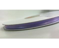 Bobina da 6mm x 50 metri , LILLA, DOPPIO RASO, x segnaposto, bomboniera, sacchettino, confetti (ckr6)