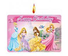 Candela Decorativa per torta Principesse Disney