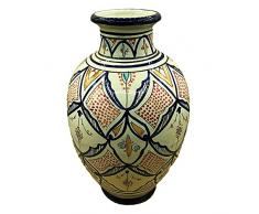 Etnico Arredo Vaso Berbero Marocchino Ceramica Terracotta Orientale 0904211002