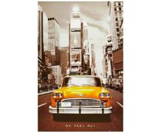 1art1, 40950, Poster, motivo: New York - Taxi N. 1, 91 x 61 cm